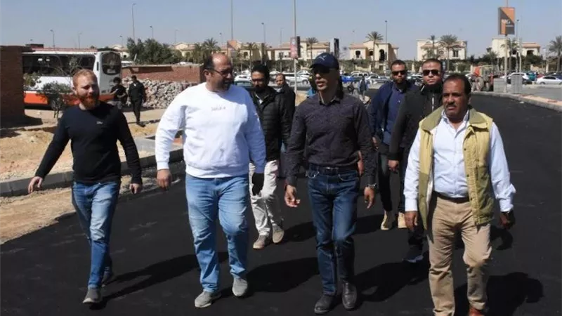 رئيـس جهاز القاهرة الجديدة يواصل جولاته التفقدية لمتابعة المشروعات بالمدينة