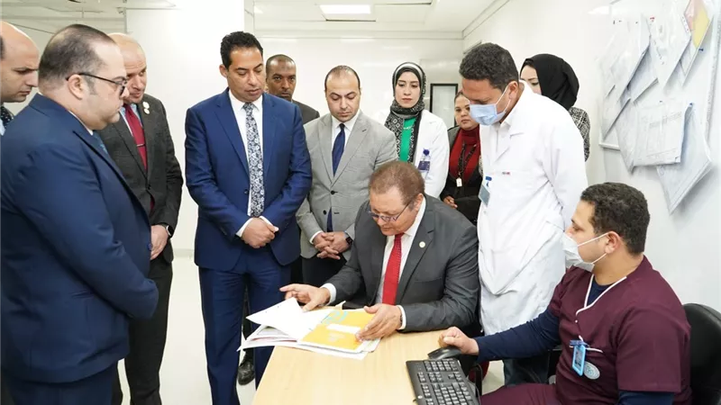 اشادة بجهود محافظ الاسماعيلية في تطبيق منظومة التأمين الصحي