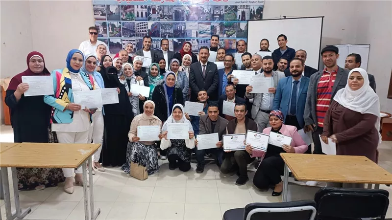 تكريم توجيه اللغة الفرنسية بالجيزة