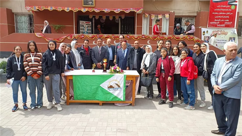 سلومة يكرم توجيه التربية الرياضيةومنتخبات الجيزة للمرحلة الثانوية