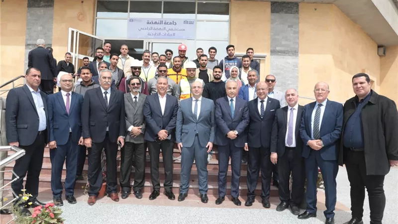 محافظ بني سويف يفتتح المستشفى التعليمى لكلية الطب بجامعة النهضة