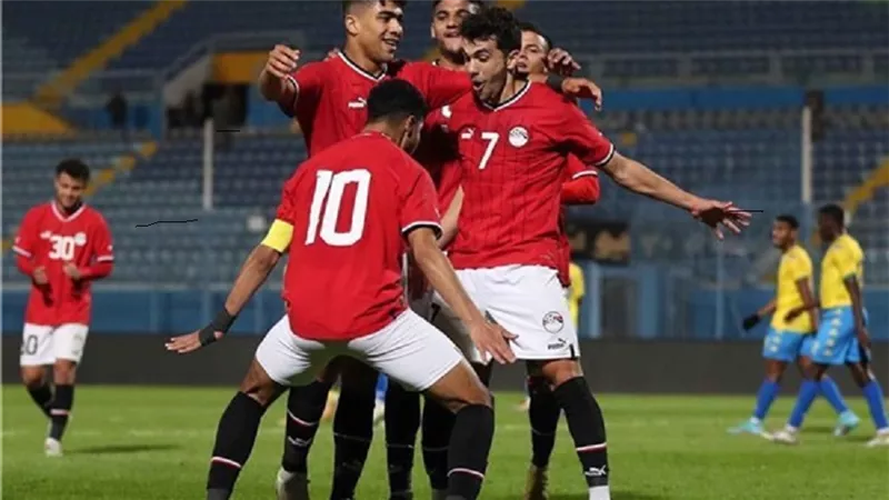 منتخب مصر الأولمبي يتخطي زامبيا ويقترب من التأهل لأمم إفريقيا