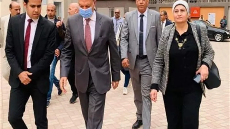 محافظ القليوبية يفتتح مدرسة الخصوص الابتدائية المشتركة