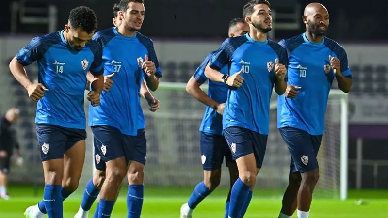الزمالك يبدأ استعداداته للبنك الأهلي.. وبلحاج ينتظم في التدريبات