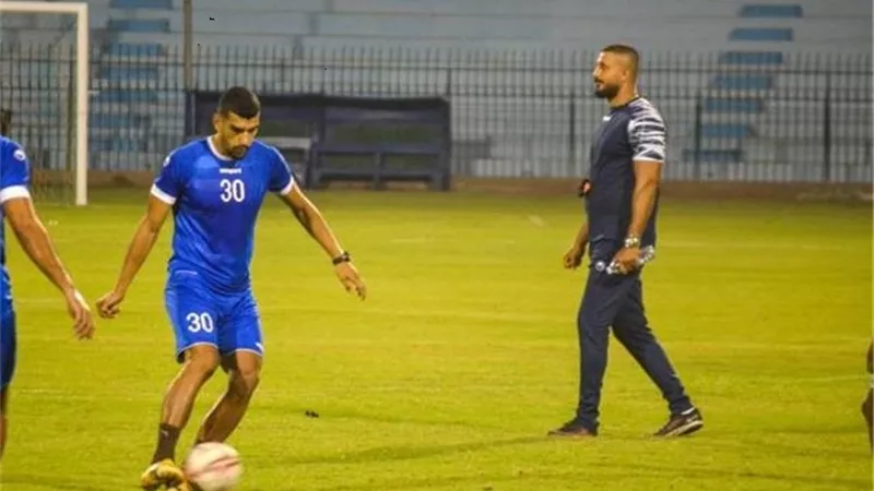 اختبار طبي لمدافع غزل المحلة لتحديد موقفه من مباراة الاتحاد