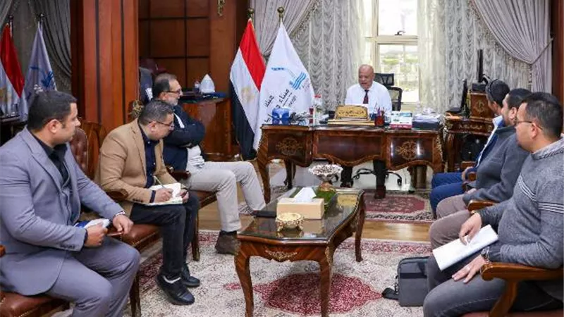 ميناء دمياط يستقبل رئيس الهيئة القومية لسلامة الغذاء