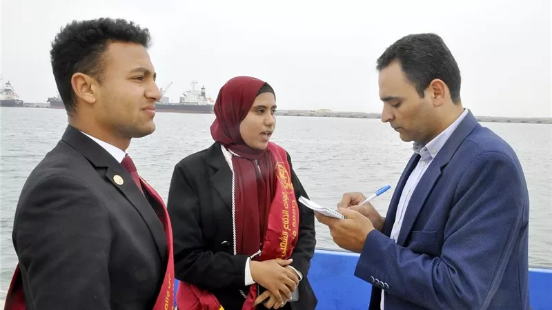 قيادة قوات الدفاع الشعبى والعسكرى .. تنظيم زيارة ميدانية لطلبة جامعة قناة السويس للمنطقة الصناعية بشرق بورسعيد