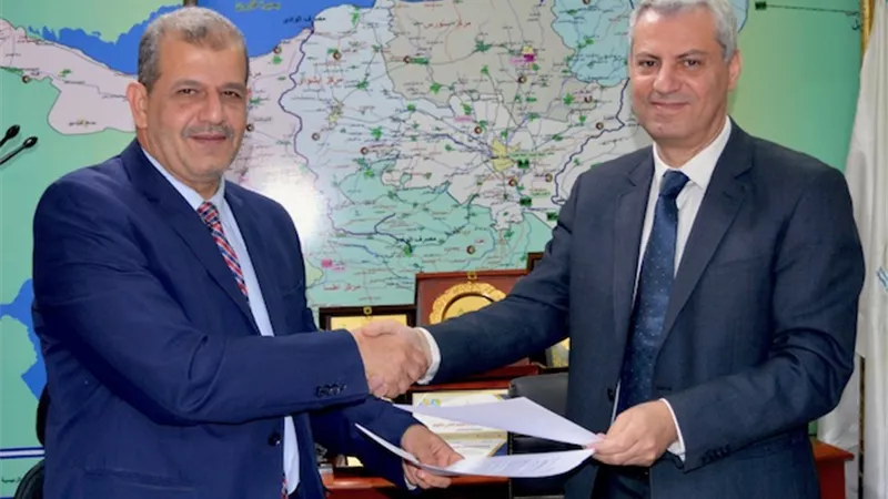 مشروعات شبكات ومحطات رفع كلاستر ابشواى والعدوة بالفيوم