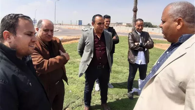 سعد: يكشف خطة الزراعة بجهاز الشروق إستعداداً لفصل الربيع.. بالصور