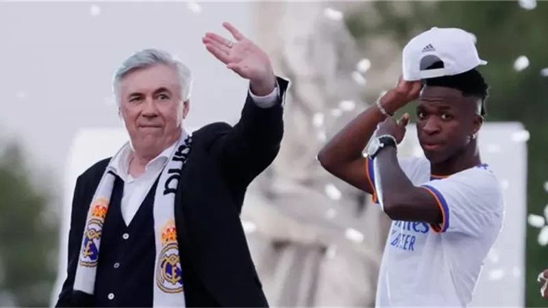 فينيسيوس : أنشيلوتي أفضل مدرب ويريد تدريب منتخب البرازيل