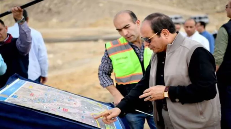 شرايين جديدة للتخفيف على المواطنين.. الرئيس السيسى عن المحاور والطرق الجديدة