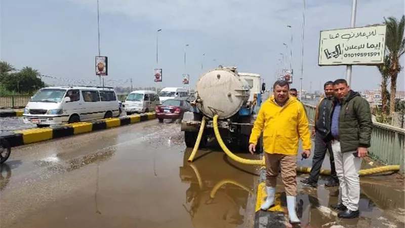 محافظ الشرقية يوجه رؤساء المدن التأكد شفط مياه الأمطار
