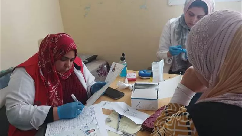 فحص٤٥٠٠مواطن مقبل على الزواج ضمن المبادرة الرئاسية بالشرقية