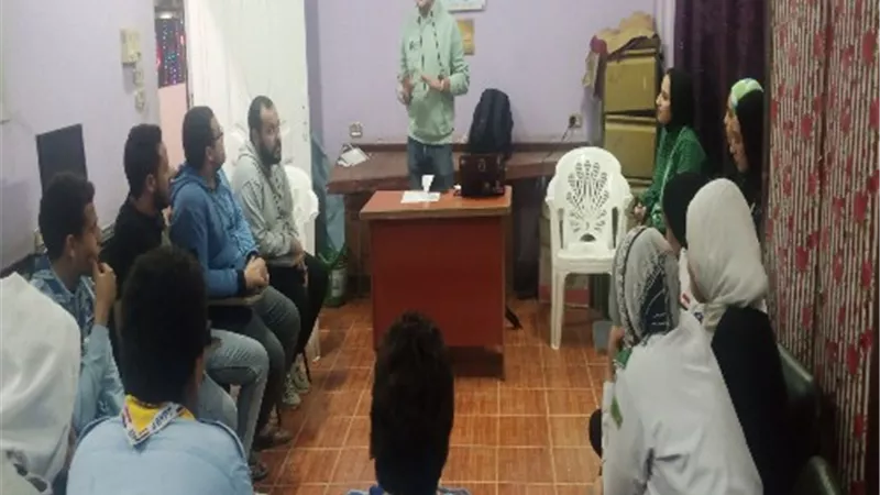 اختتام ندوات أندية السكان من مركز شباب ميت نما بالقليوبية