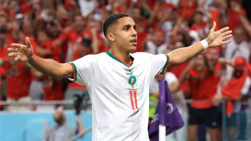 عبد الحميد صابري يضيف الهدف الثاني لمنتخب المغرب أمام البرازيل