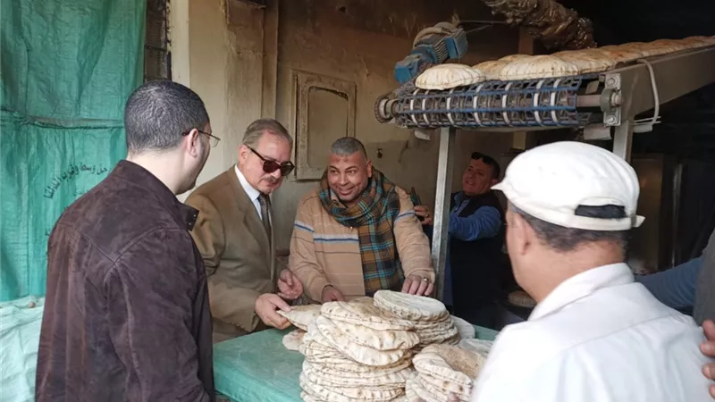 محافظ كفر الشيخ يقود حملة على المخابز
