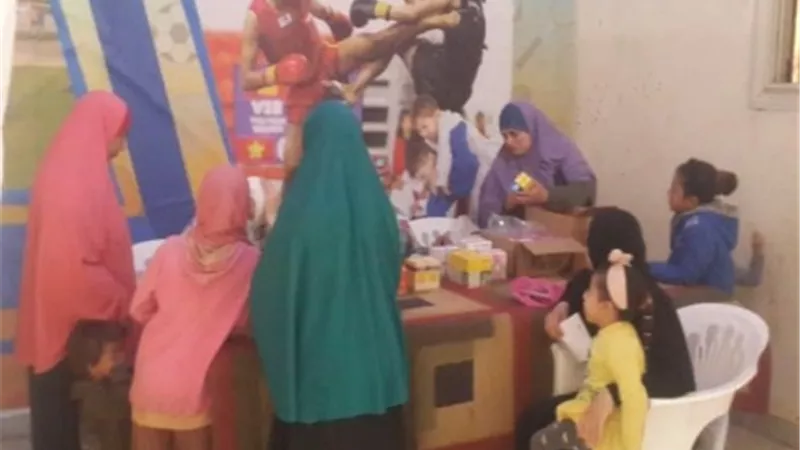 بالمجان..قافلة طبية تنظمها جامعة بنها للكشف على أهالي قرية مرصفا