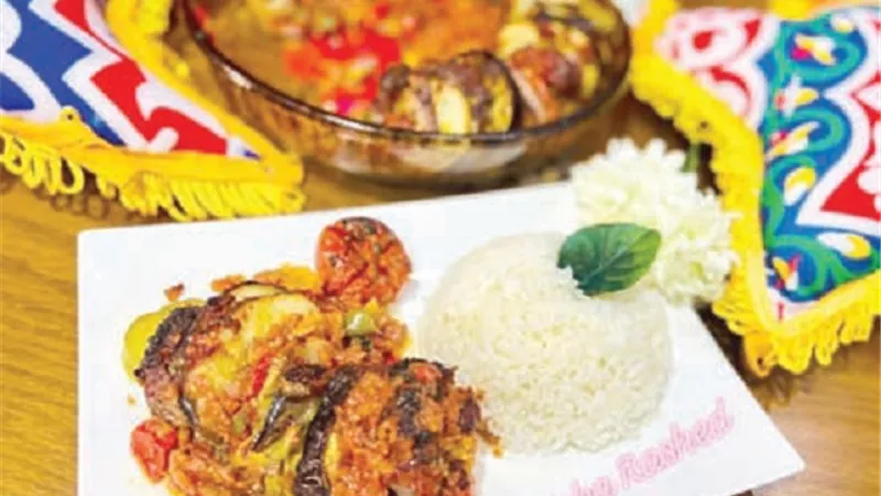 الإفطار.. صينية الباذنجان بالخضار وشوربة.. والحلو مهلبية