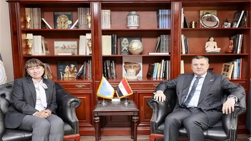 أحمد عيسى والأمم المتحدة يبحثان التعاون المسترك في مجال السياحة
