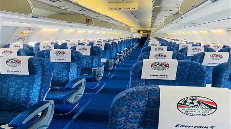 مصر للطيران تسير رحلة خاصة لنقل المنتخب الوطنى إلى مالاوى
