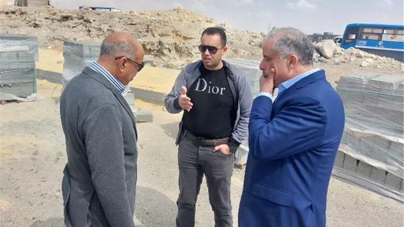 قيادات جهاز 15 مايو ونواب البرلمان يتفقدون تطوير أهم طرق المدينة