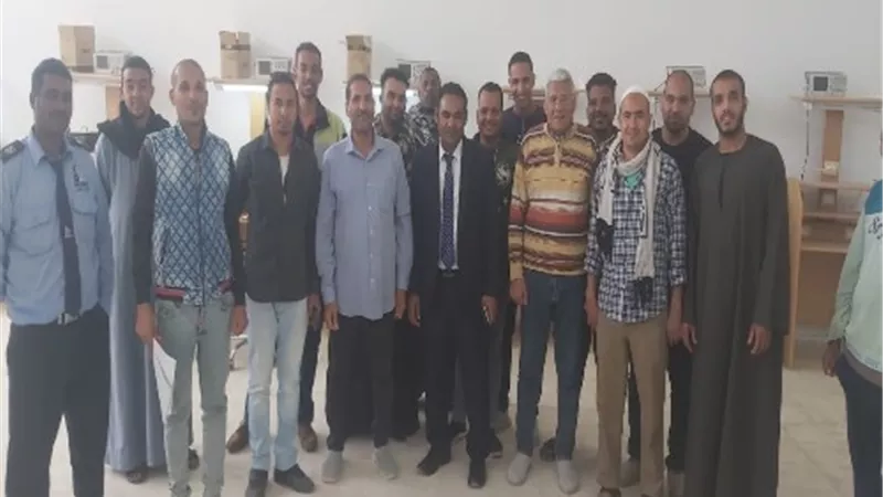 القوى العاملة تختتم برنامج للتدريب المهني لصيانة المحمول بالأقصر