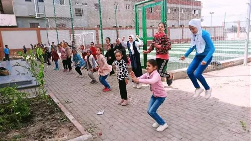 تُنفيذ فعاليات القوافل الرياضية بشباب الظواهرية وبحرالبقر 2