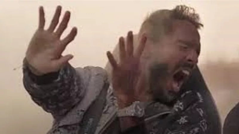 انهيار محمود كهربا من سمكة رامز جلال