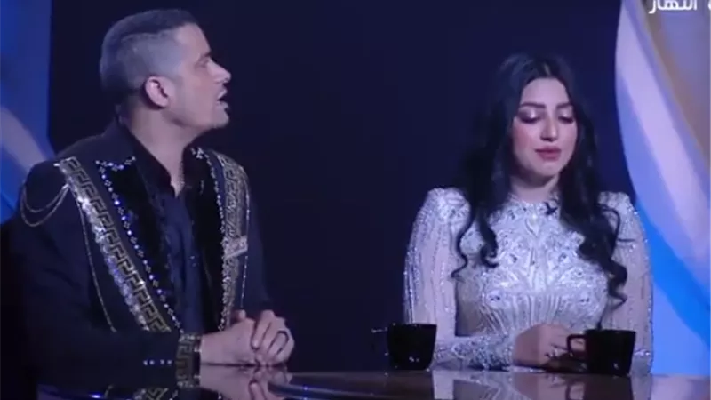 زوجة حسن شاكوش تطلب الانفصال على الهواء.. فيديو