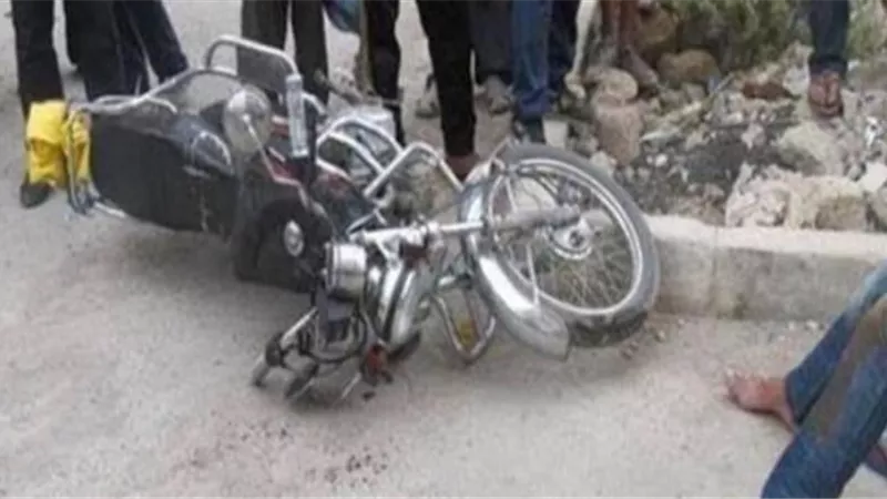 مصرع شاب وإصابة آخر فى انقلاب موتوسيكل في قرية أبوشوشة
