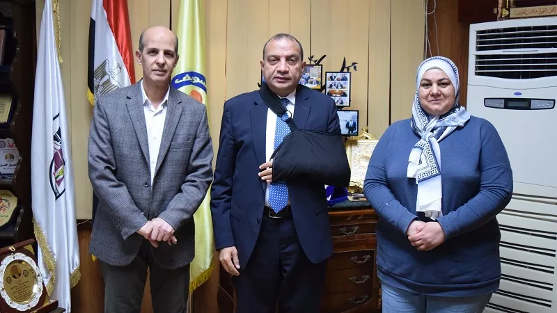 فوز باحثة بجامعة بني سويف بمشروع بحثي من وكالة الطاقة الذرية