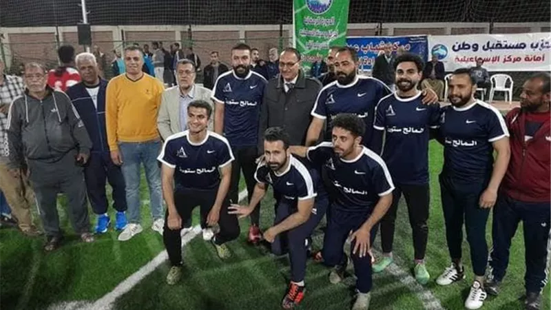 32 فريقا يشارك في دورة الوفاء الرمضانية بالإسماعيلية..صور