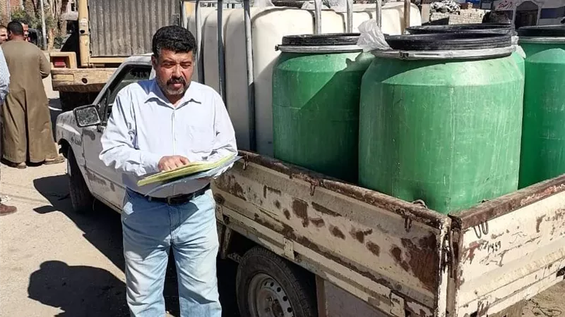 حمله تموينيه على الاسواق بمطاي وتحرير ٢٨ محضر تمويني متنوع