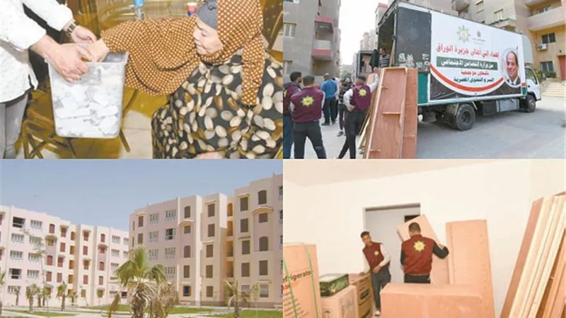 شقق فاخرة.. وبالأثاث.. لأهالي الوراق