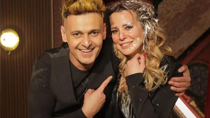 مش مسمحاك .. إيمان العاصى توجه رسالة لرامز جلال