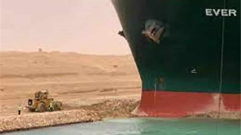 قناة السويس احتفلت بذكرى تعويم ايفر جيفن