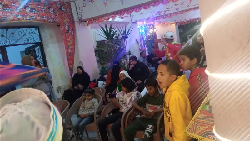 الانشاد الدينى يضئ سماء كبريت بليالي رمضان الثقافية والفنية