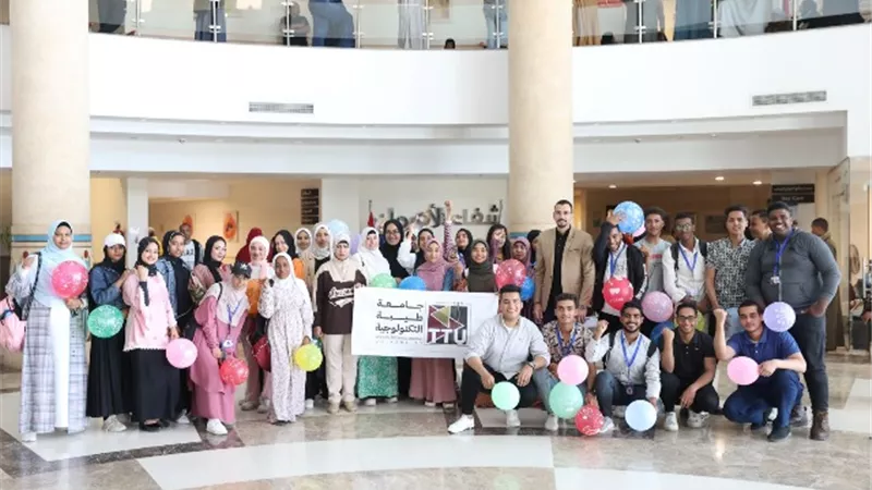 طلاب طيبة التكنولوجية ينظمون حملة للتبرع بالدم لصالح مرضى السرطان