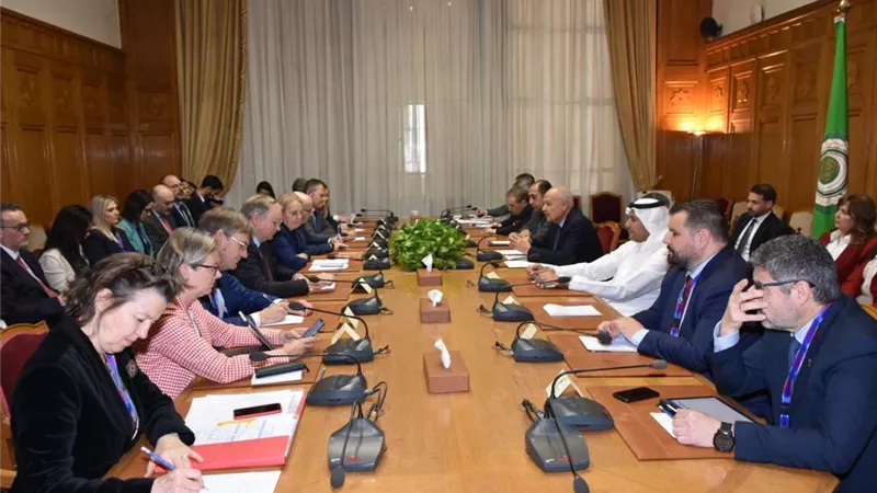 أبو الغيط يؤكد على أهمية التعاون العربي الأوروبي لمواجهة التحديات