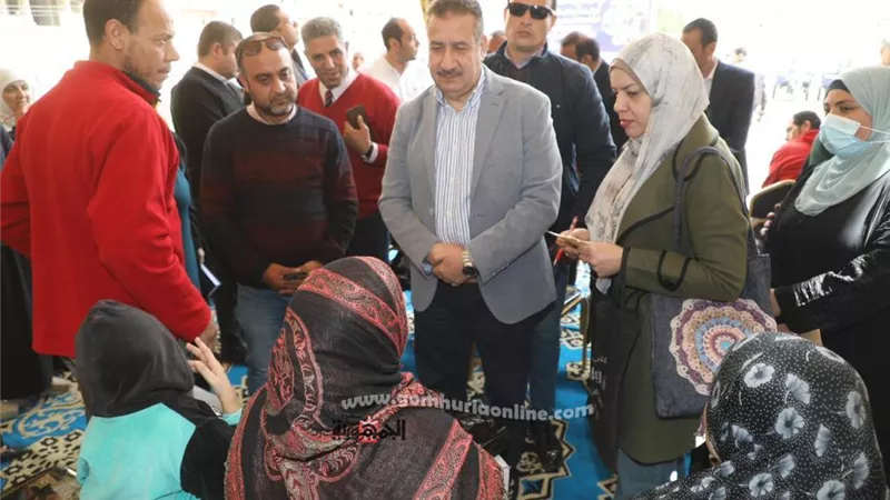 أبو ليمون: فحص طبى لـ (27) حالة وكرسي كهربائي لفتاه من ذوى الهمم