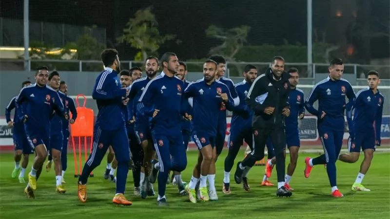دوري أبطال إفريقيا: الأهلي يفتح مرانه 15دقيقة لوسائل الإعلام