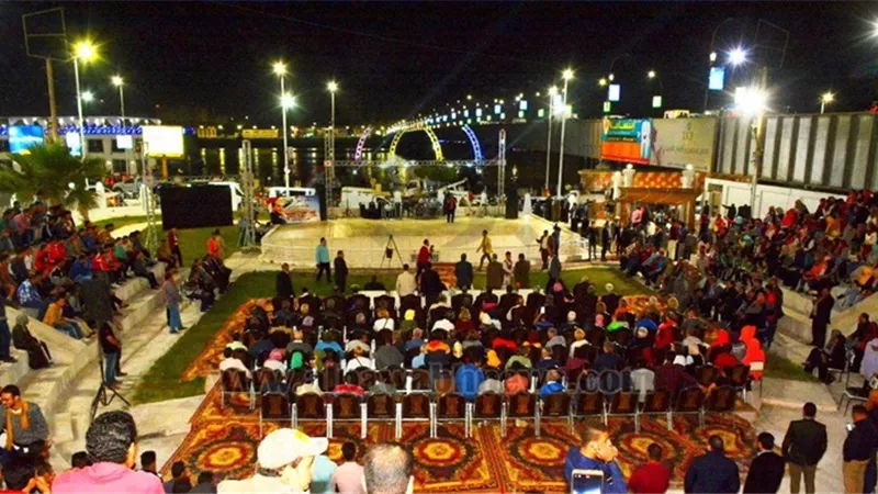 انطلاق فعاليات ليالي رمضان بالمسرح الروماني بسوهاج