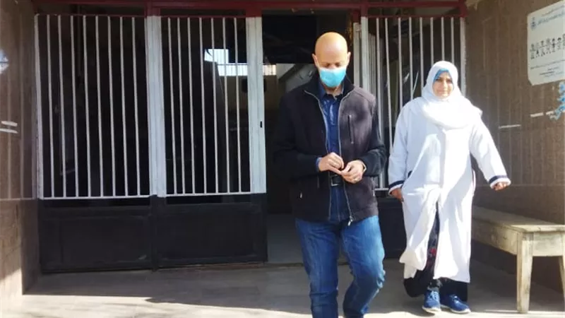 مرور مسعود على وحدة طب أسرة حانوت