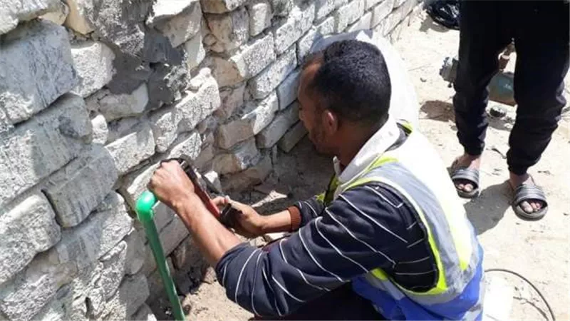 تركيب 40 وصلةمياه منزلية بالمجان للأكثر احتياجاً بأبوحماد