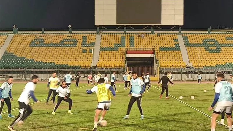 طلائع الجيش يواصل تدريباته الجادة .. إستعداداً لأهلى طرابلس
