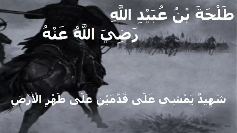 طلحة بن عبيد اللَّه .. شهيد يمشي على قدمين على ظهر الأرض