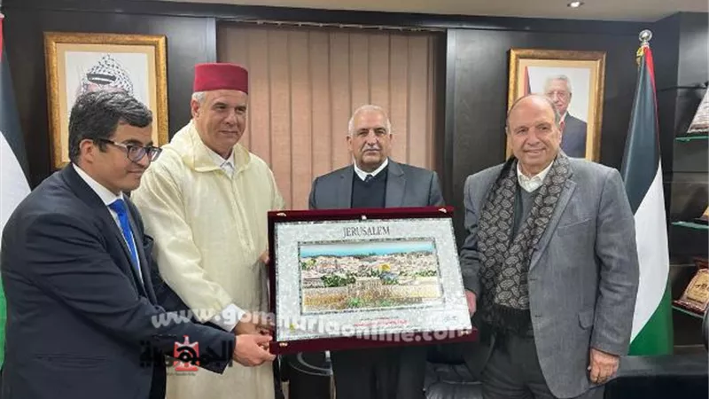 تكريم وكالة بيت مال القدس.. بمقر محافظة القدس