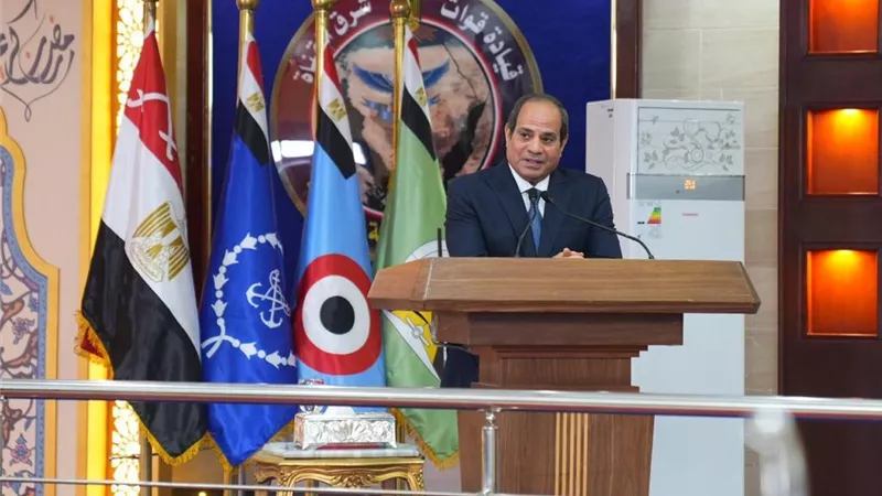 الرئيس السيسي: سلاح الدولة موجه ضد الأشرار وليس ضد الأخيار