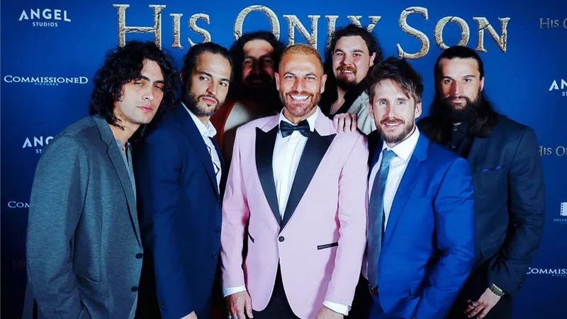 نيقولا معوض في العرض الخاص العالمي لفيلم His Only Son في أمريكا