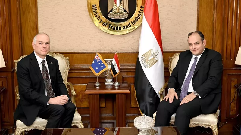 الصناعة: 703 مليون دولار حجم التبادل التجاري مع أستراليا فى 2022